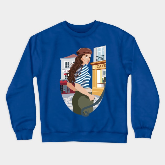 Jacqueline Crewneck Sweatshirt by Tiro1Linea
